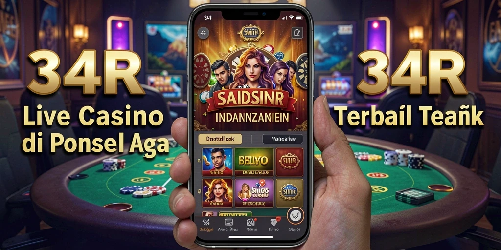 Gameplay menarik dari aplikasi Live Casino 34R.