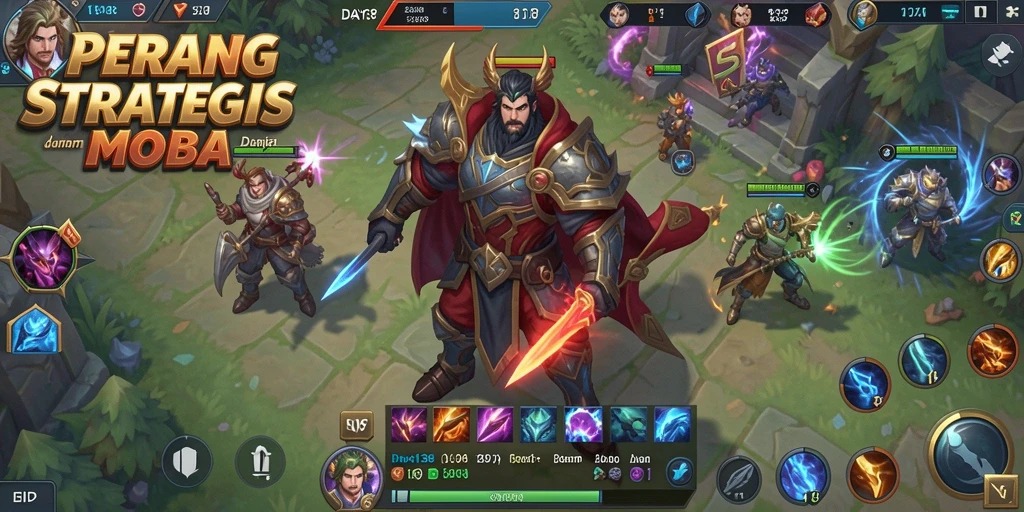 Gameplay seru dan strategi mendalam dalam <strong>DAYA138</strong> MOBA.