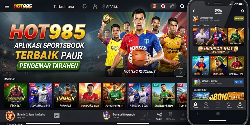 Tampilan gameplay HOT985 yang menarik dan interaktif untuk taruhan olahraga.