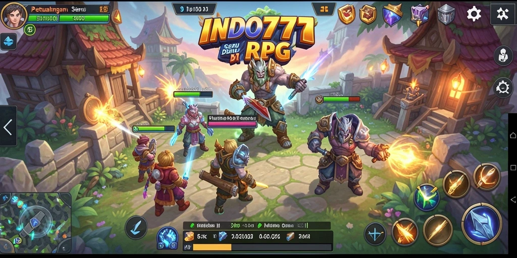 Tampilan gameplay INDO777 yang seru dan menegangkan.