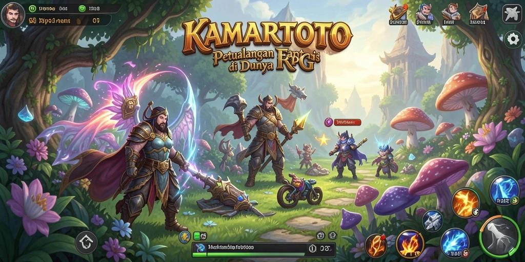 Tangkap momen seru dari gameplay RPG KAMARTOTO.