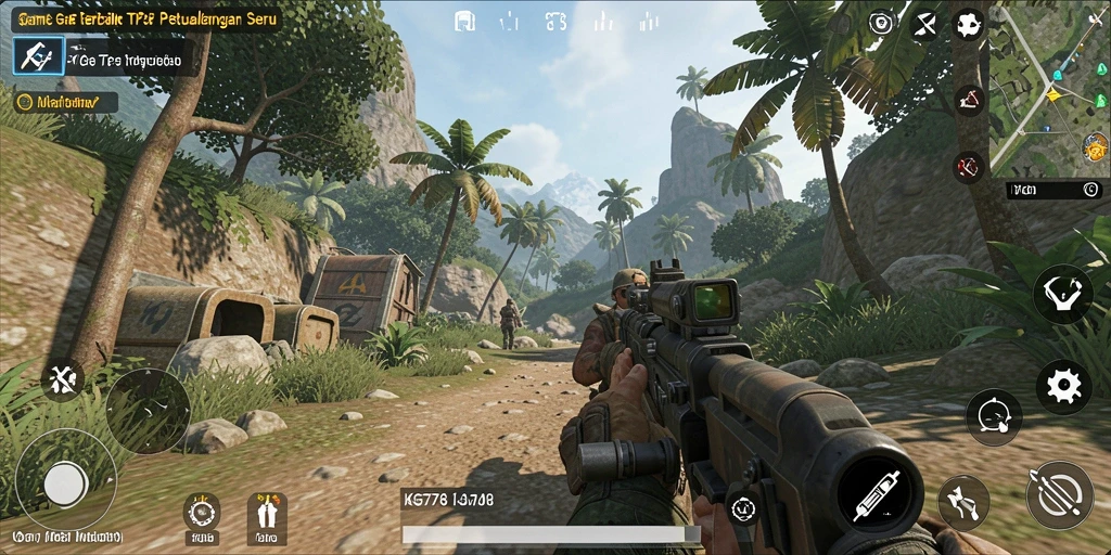 Tampilan gameplay dari KG778 yang memukau dan seru.