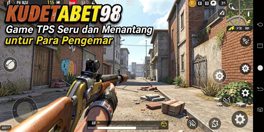 Tangkapan layar gameplay KUDETABET98 menunjukkan aksi mendebarkan dan karakter unik.