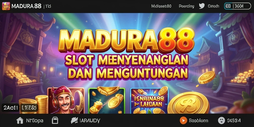 Tampilan menarik dan seru dari gameplay MADURA88.