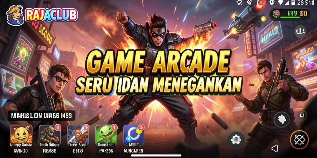 Tampilan gameplay RAJACLUB yang menarik dan seru.
