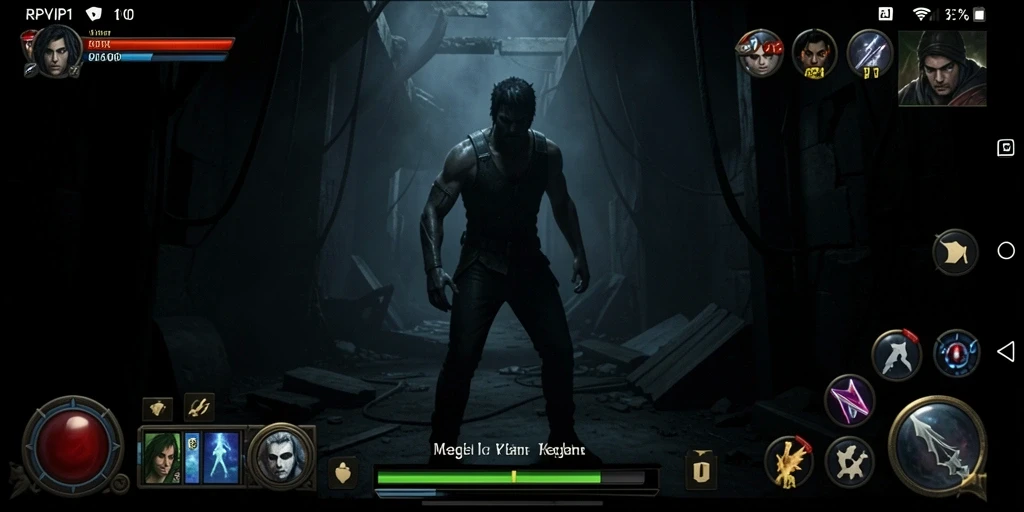 Gameplay menakutkan di dalam dunia kegelapan RPVIP1.