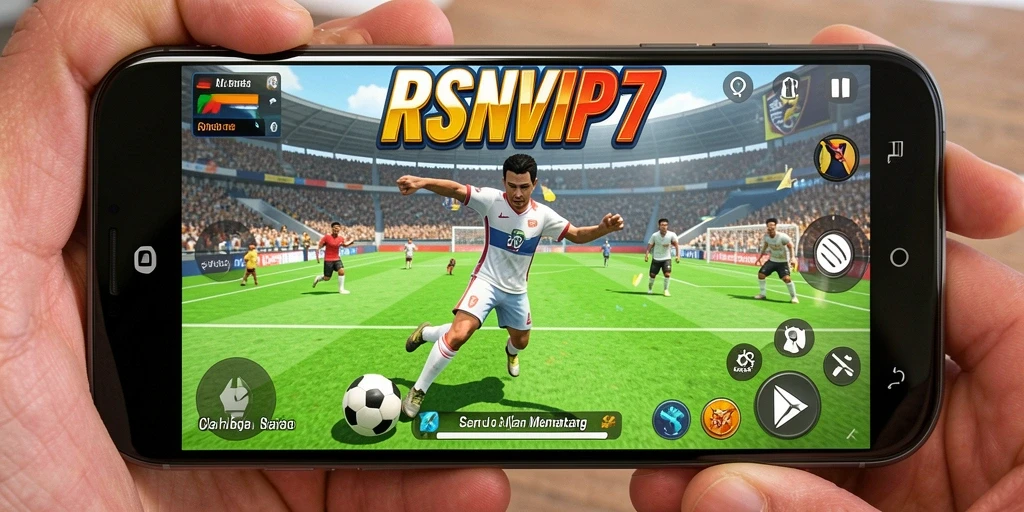 Tampilan visual menarik dari gameplay RSNVIP7 yang penuh aksi olahraga.