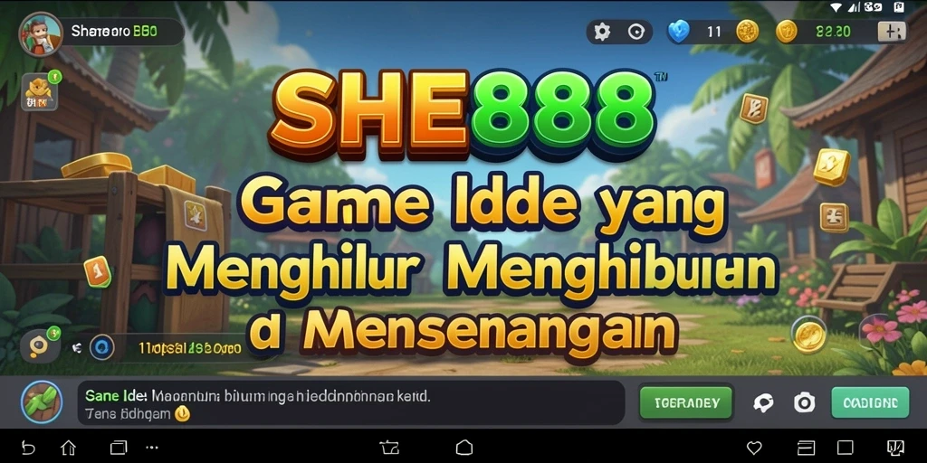 Tampilan gameplay SHE888 yang memukau dan menarik.