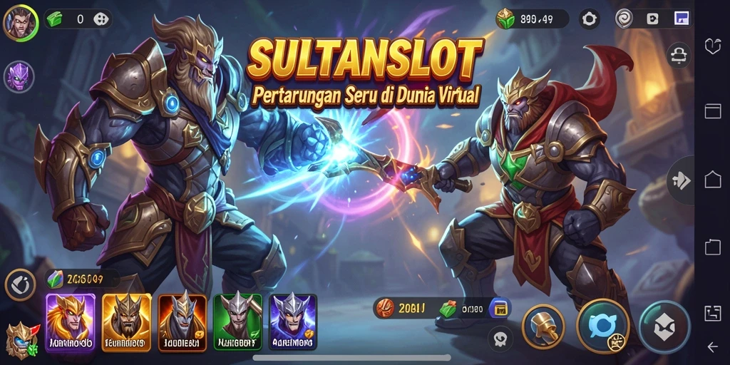 Tampilan seru dari gameplay SULTANSLOT yang penuh aksi.