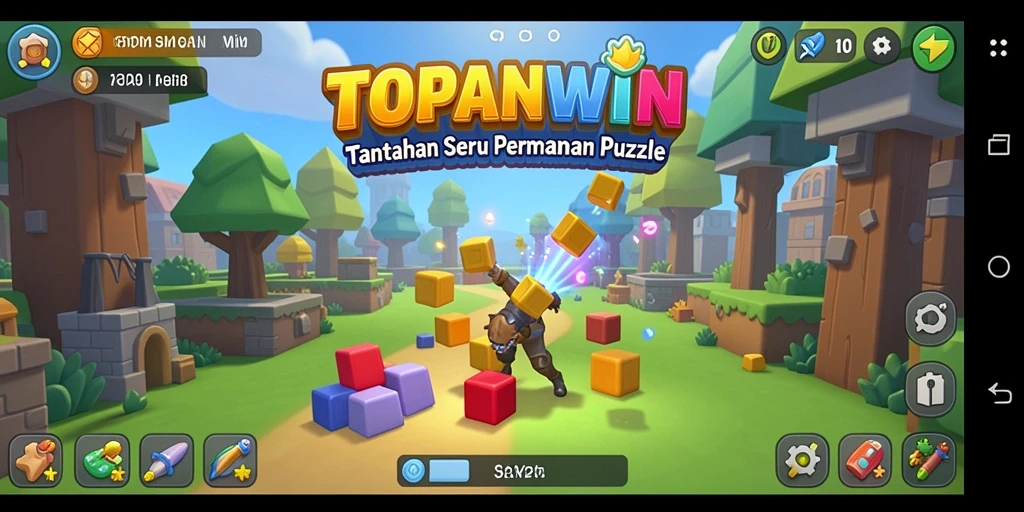 Tampilan gameplay seru dan menantang dari TOPANWIN.