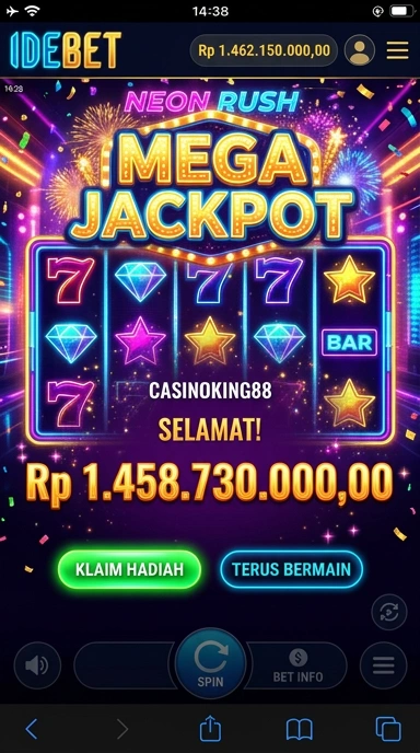 Fitur pencarian di idebet untuk menemukan aplikasi dengan cepat.